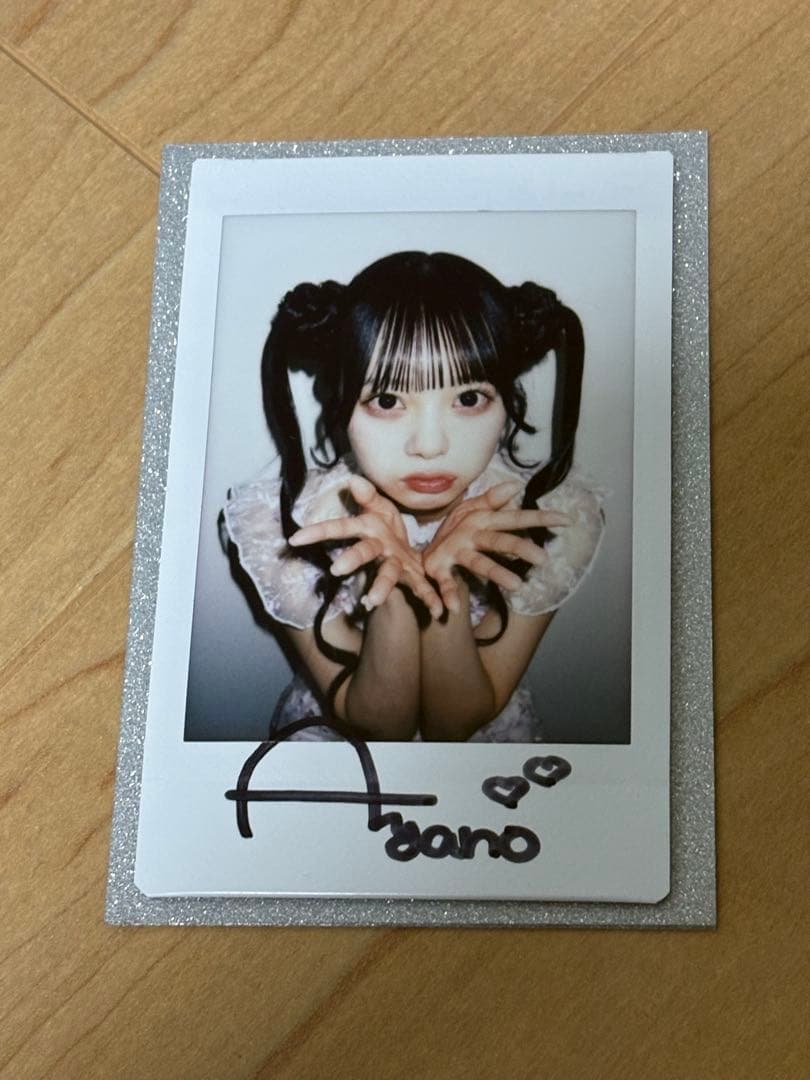 CUTIE STREET きゅーすと 増田彩乃 サイン入りチェキ 2枚セット