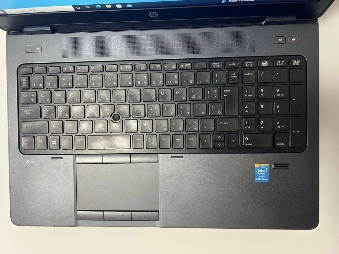 ノートパソコン HP Zbook 15 G2 Core i7 32GBジャンク品