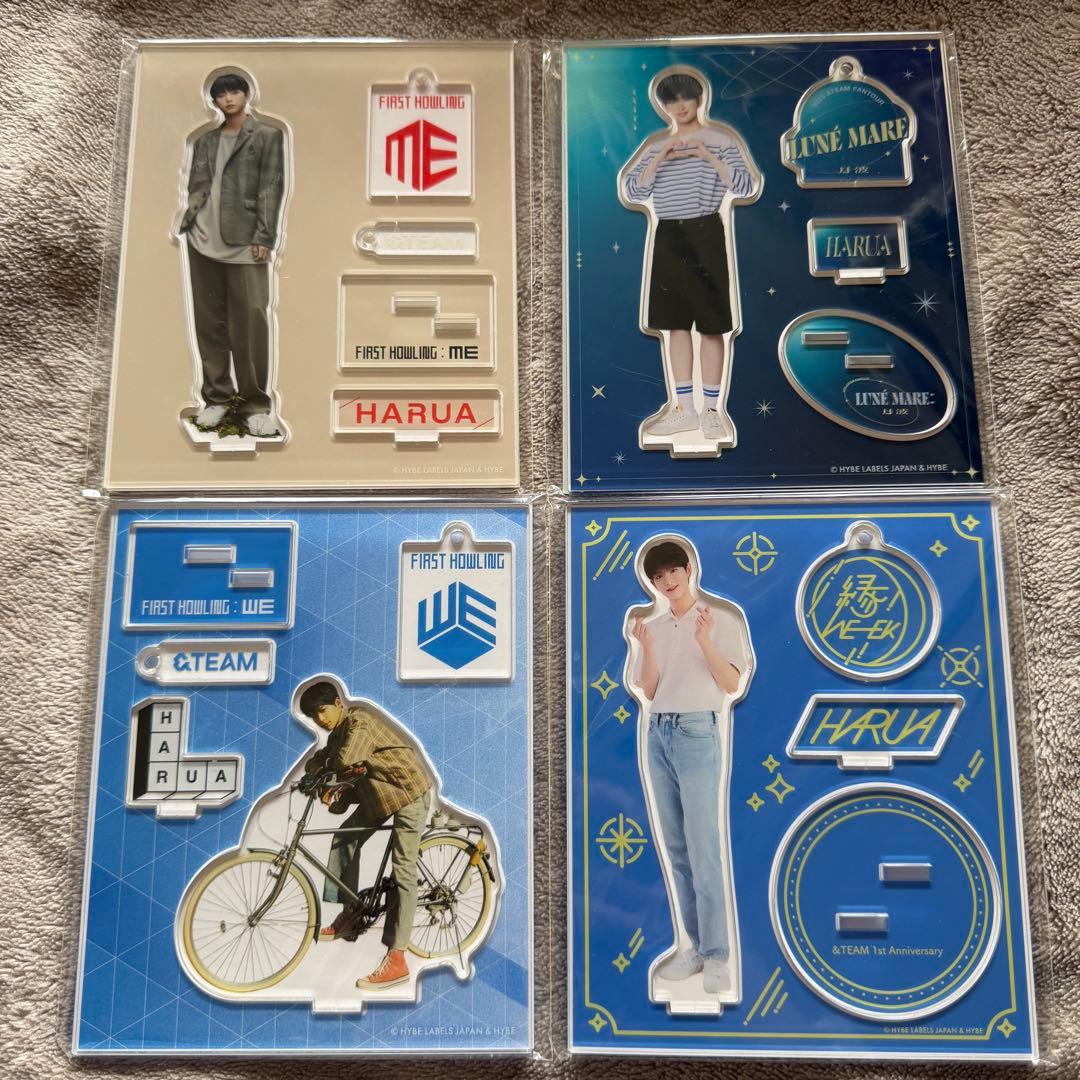 【匿名配送】&TEAM HARUA ハルア アクスタ8個セット