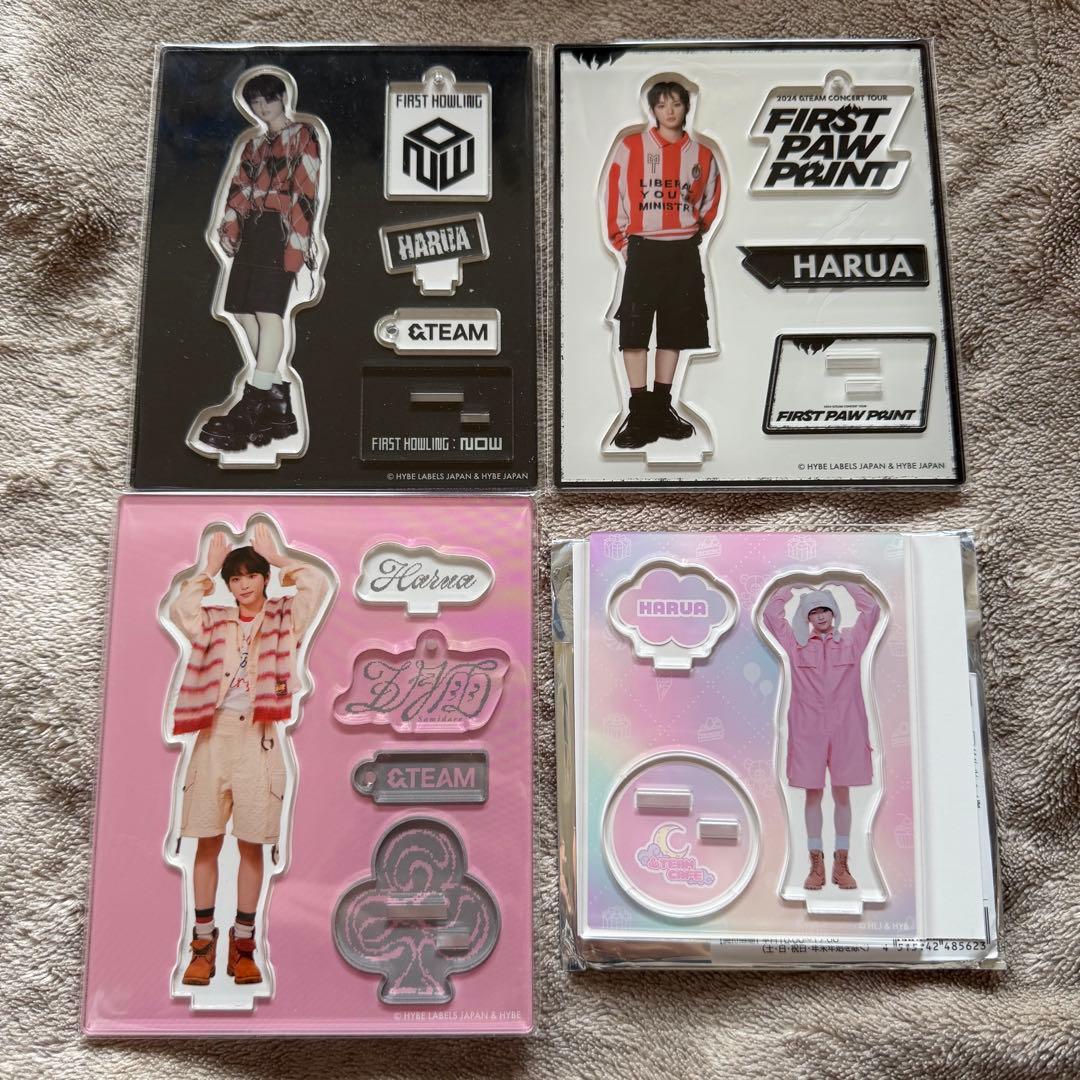 【匿名配送】&TEAM HARUA ハルア アクスタ8個セット