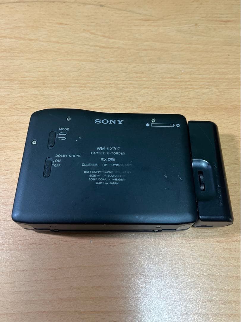 SONY カセットウォークマンWM-RX707