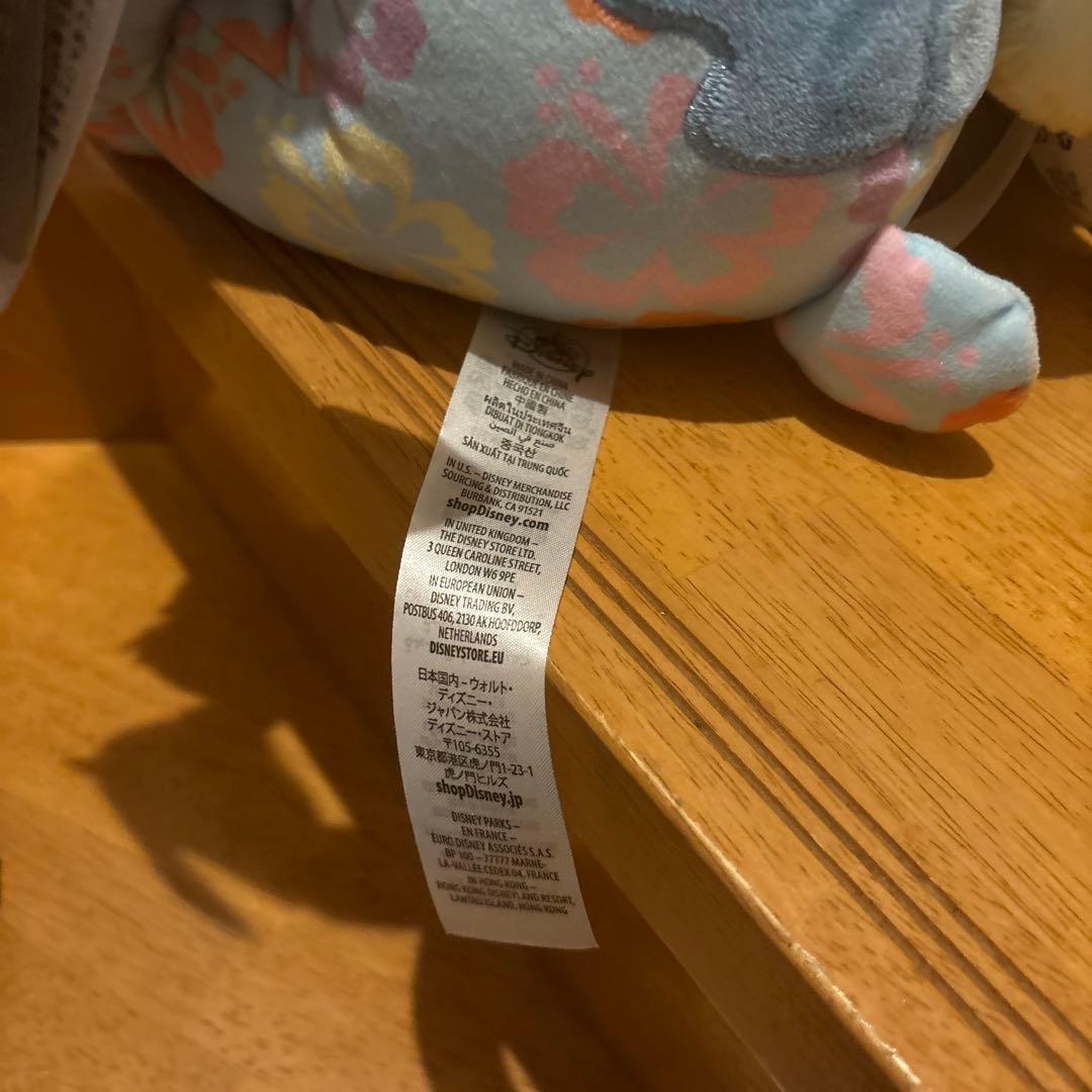 希少　ディズニー　リロ&スティッチ　ぬいぐるみ　3種　ポップコーンバスケット