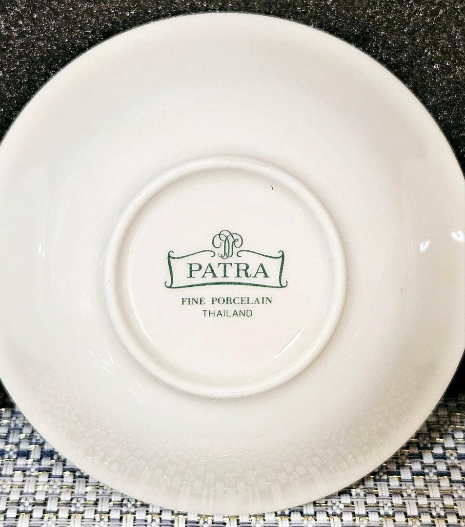 タイ製　老舗高級食器メーカ　PATRA社　金彩縁取　径10.0cm　ボール10客