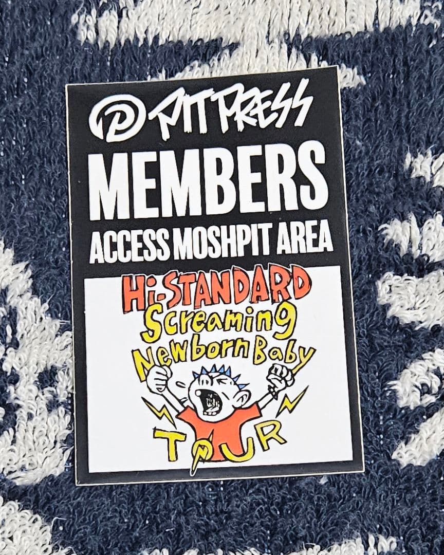 Hi-STANDARD ケース、ステッカー