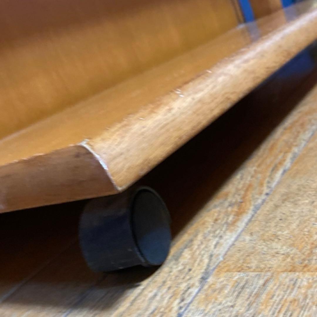 リビングボード　飛騨産業　収納棚　キャスター付き