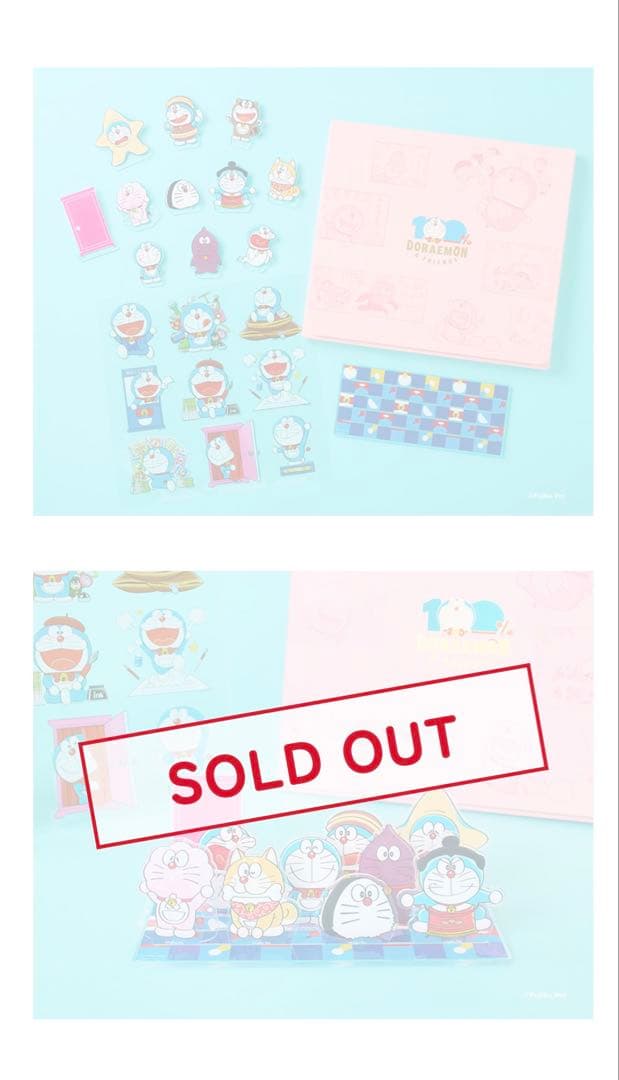 100%ドラえもんフレンズ　日本限定　入場特典