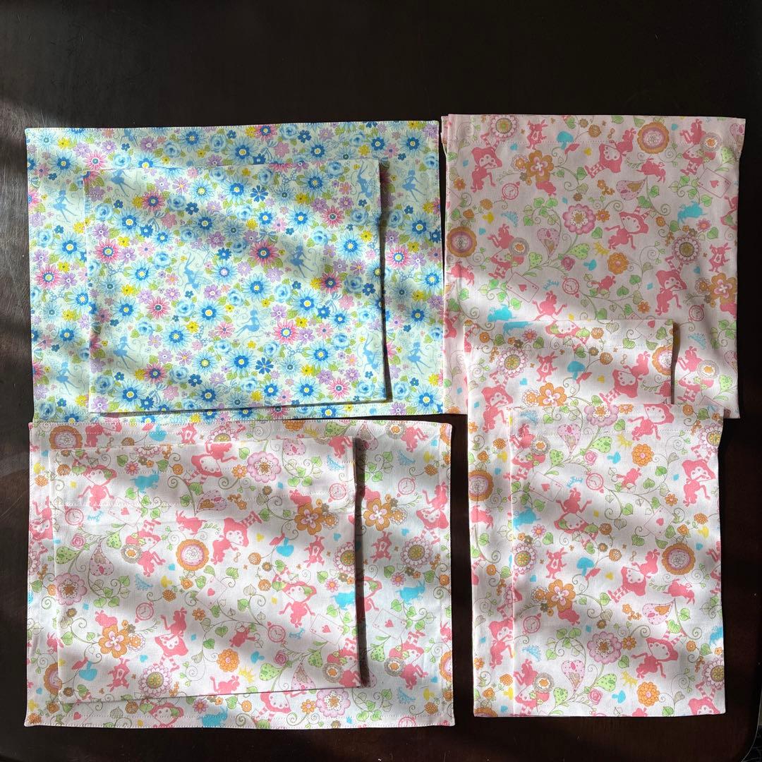 elephant様★巾着、ランチョンマット【枚】アリス☆25×35