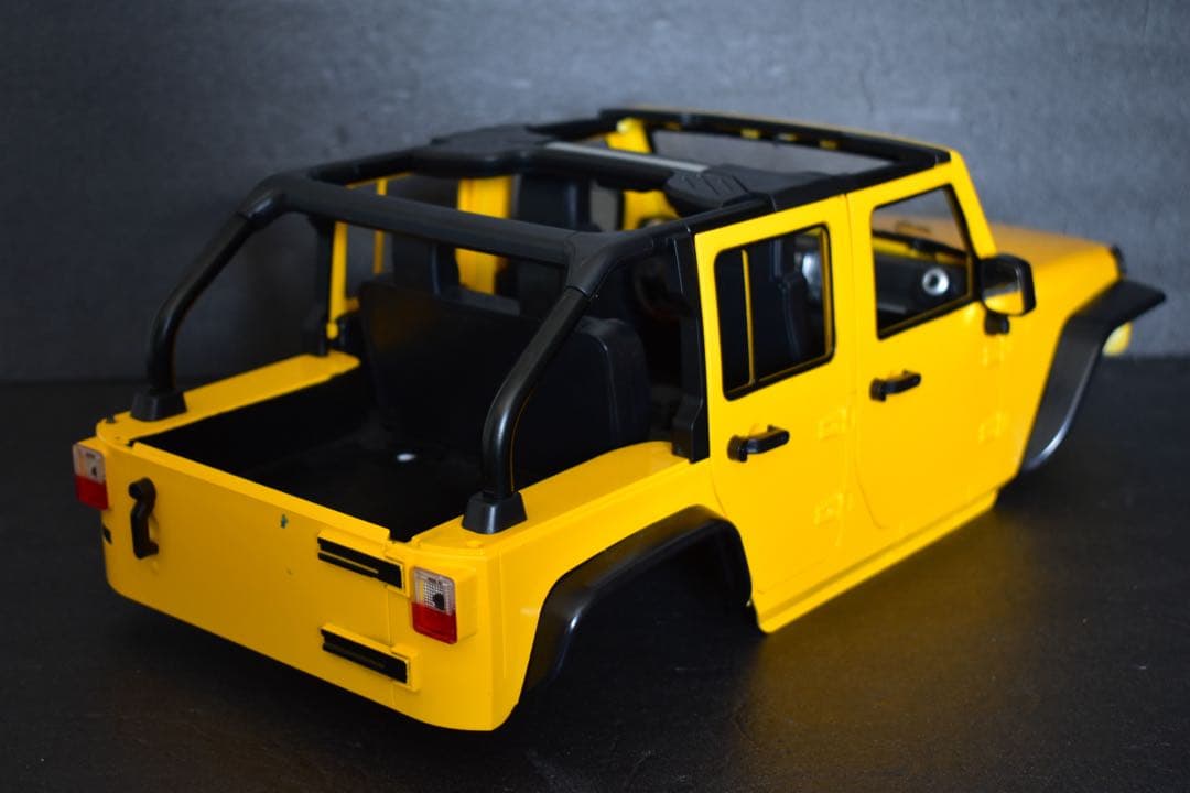 1/10 ジープ ラングラー ボディ プラスチック製 スケール クローラー