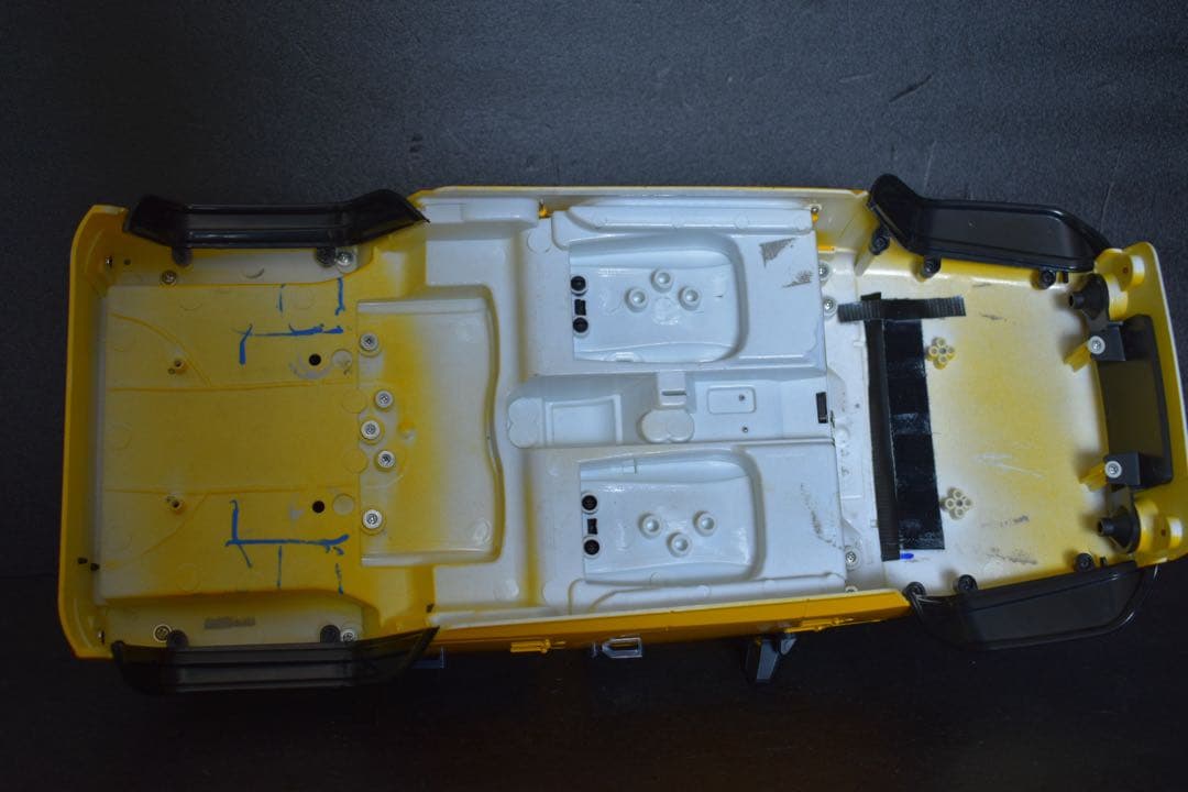 1/10 ジープ ラングラー ボディ プラスチック製 スケール クローラー