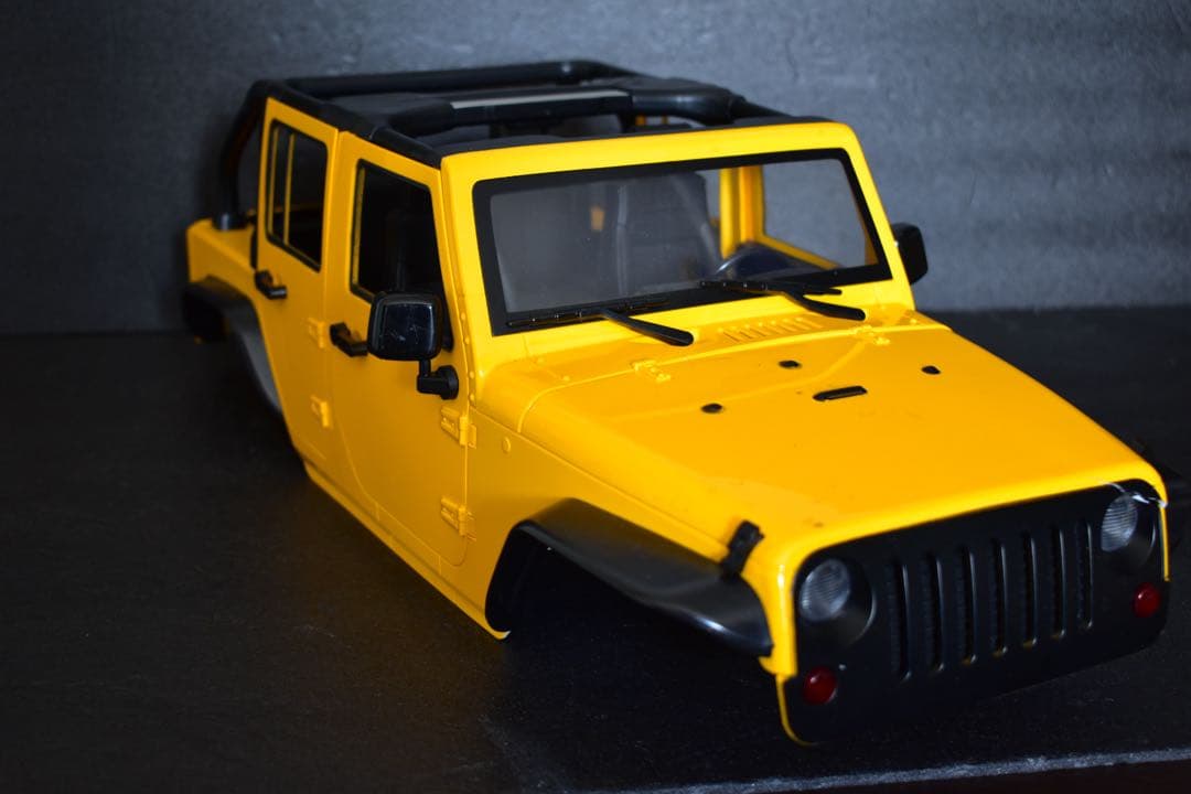 1/10 ジープ ラングラー ボディ プラスチック製 スケール クローラー