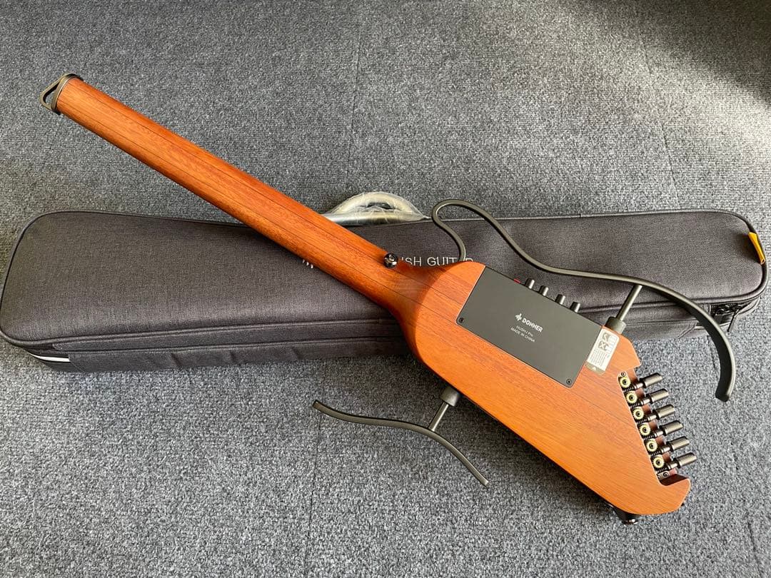 【新品同様】DONNER HUSH I PRO サイレントトラベルギター