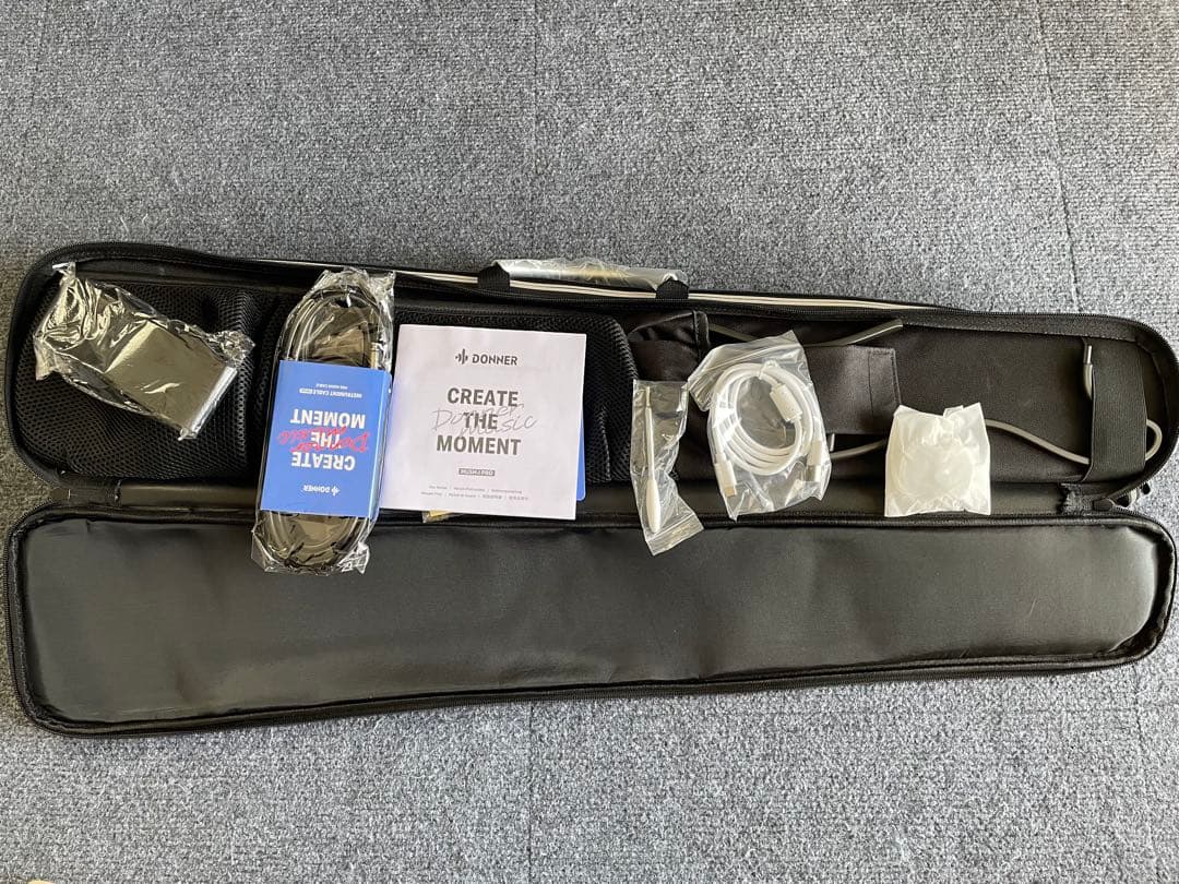 【新品同様】DONNER HUSH I PRO サイレントトラベルギター