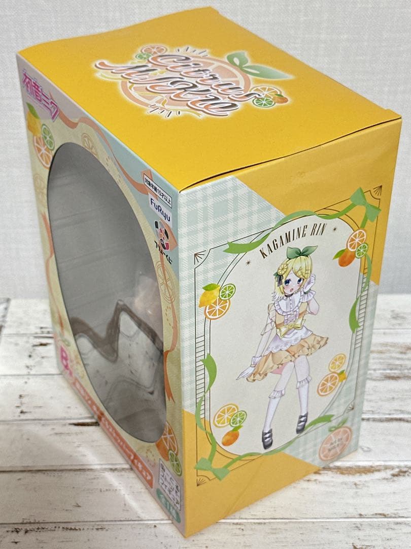 フリューくじ　初音ミク　B賞　鏡音リン　ぬーどるストッパーフィギュア