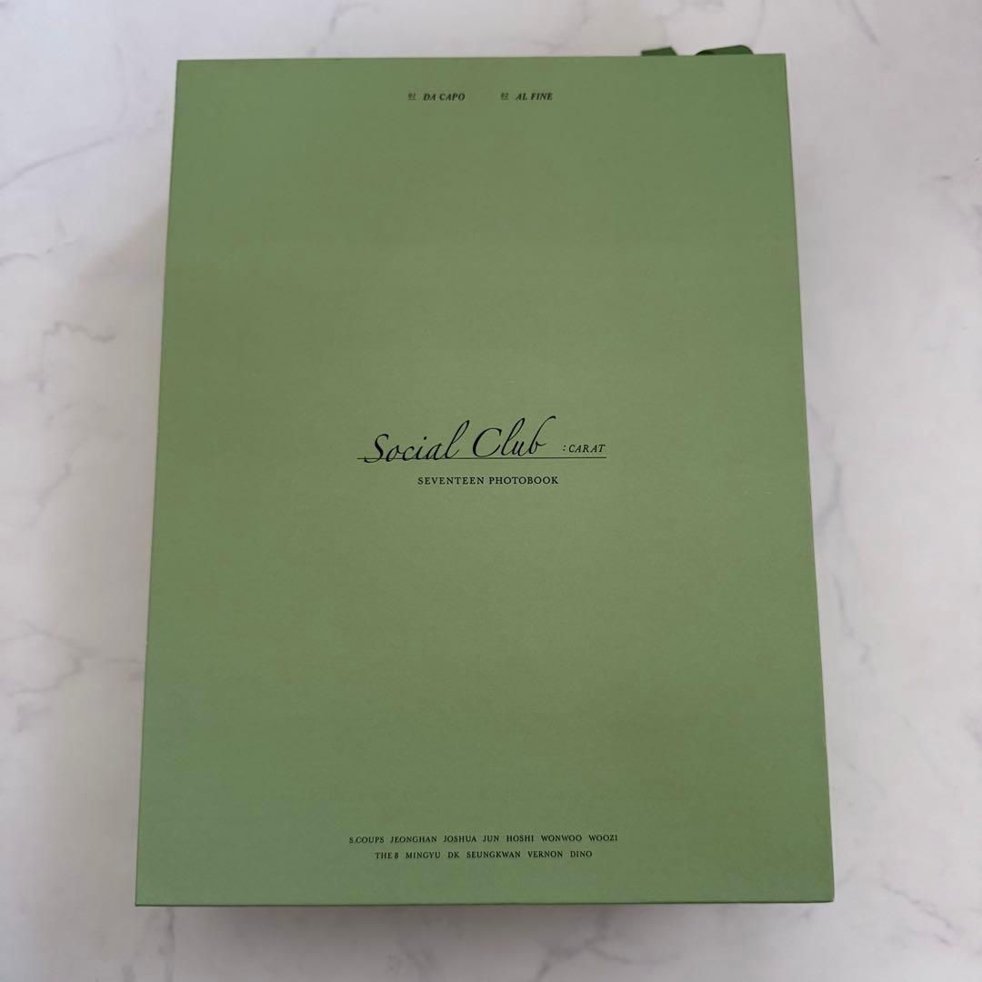 セブチ SEVENTEEN social club フォトブック