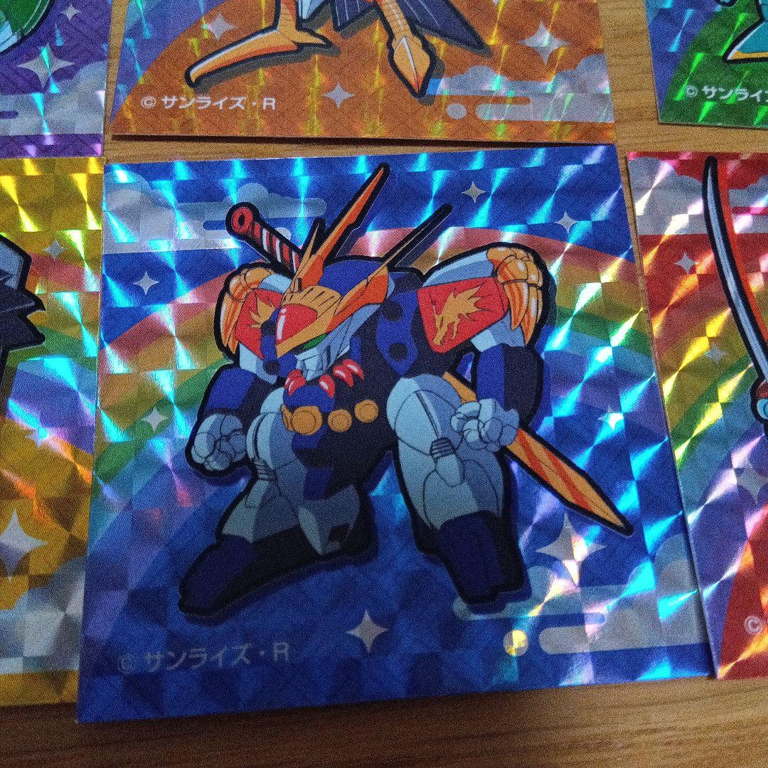 魔神英雄伝ワタル　トレーディングキラキラシール　ワタル展　6枚