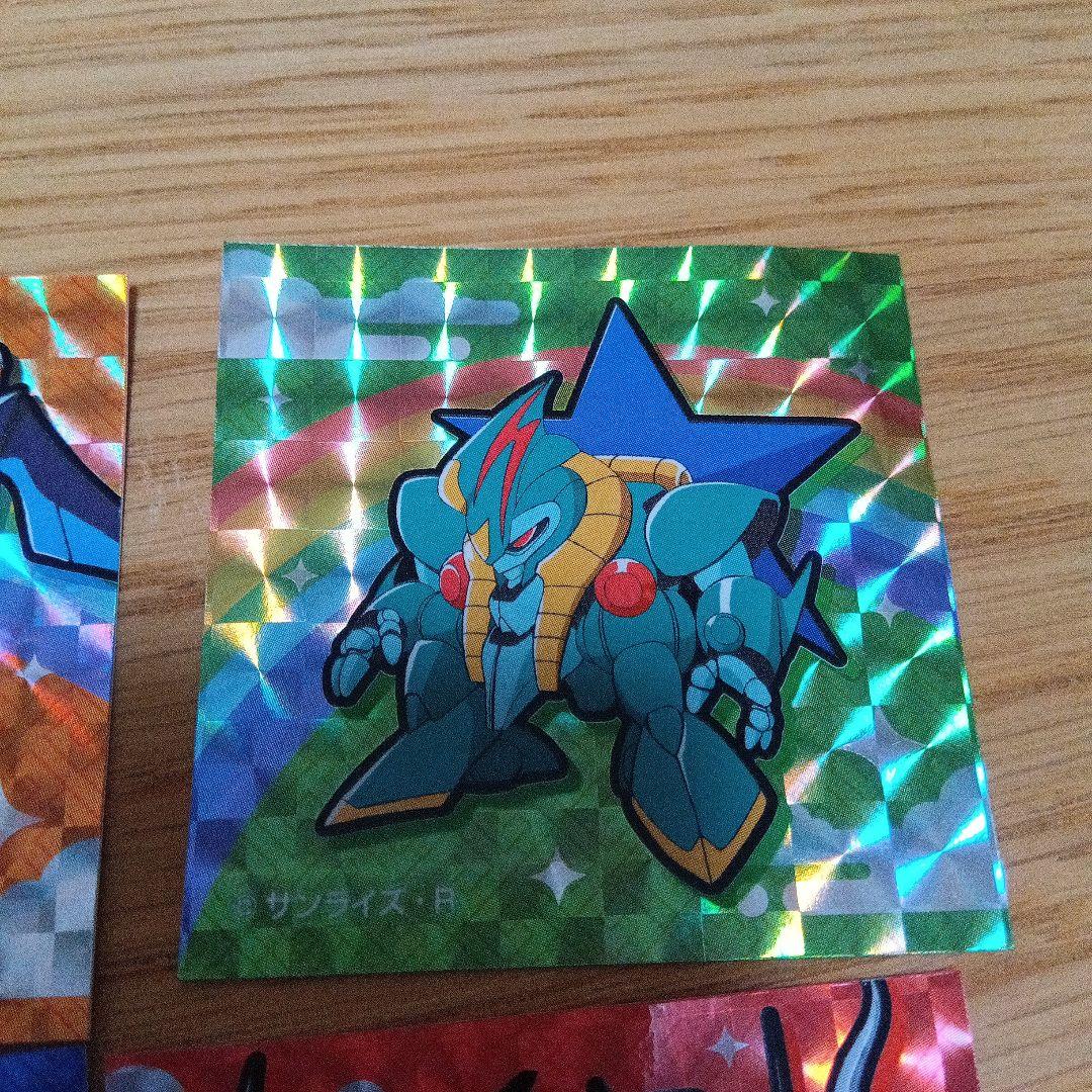 魔神英雄伝ワタル　トレーディングキラキラシール　ワタル展　6枚