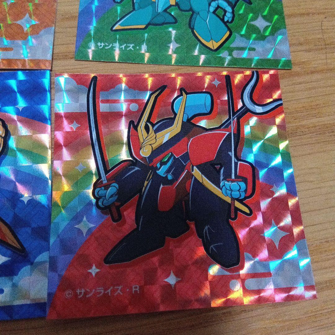 魔神英雄伝ワタル　トレーディングキラキラシール　ワタル展　6枚