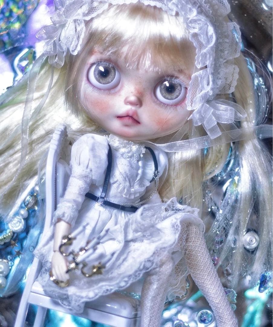 カスタムブライス 海外作家様 特別 ダーク 病みメイク 闇ガール かわいい