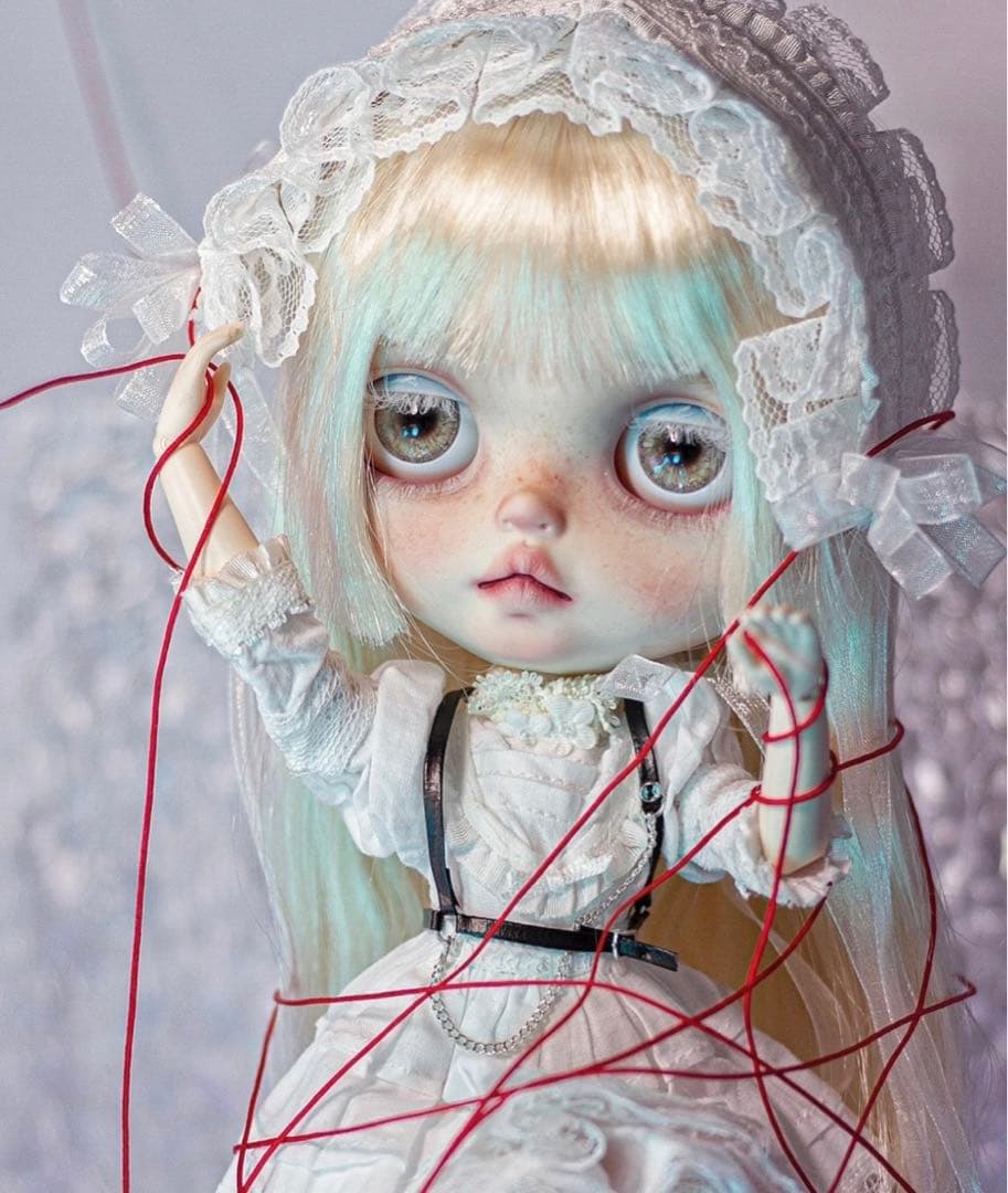 カスタムブライス 海外作家様 特別 ダーク 病みメイク 闇ガール かわいい