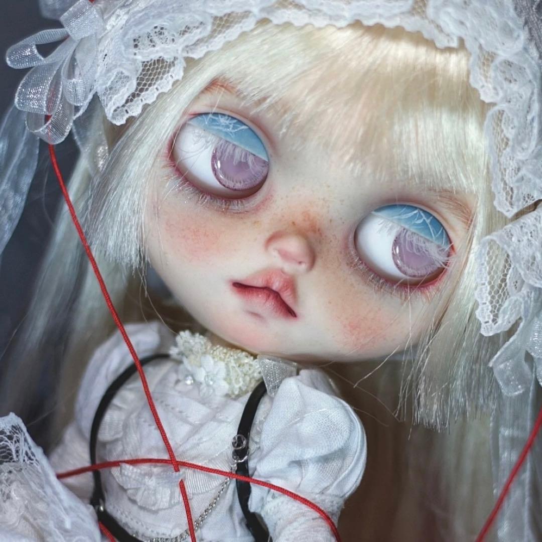 カスタムブライス 海外作家様 特別 ダーク 病みメイク 闇ガール かわいい