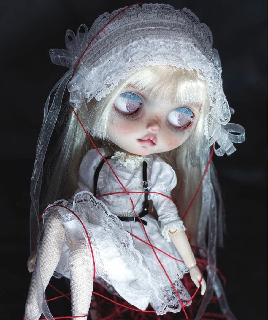 カスタムブライス 海外作家様 特別 ダーク 病みメイク 闇ガール かわいい