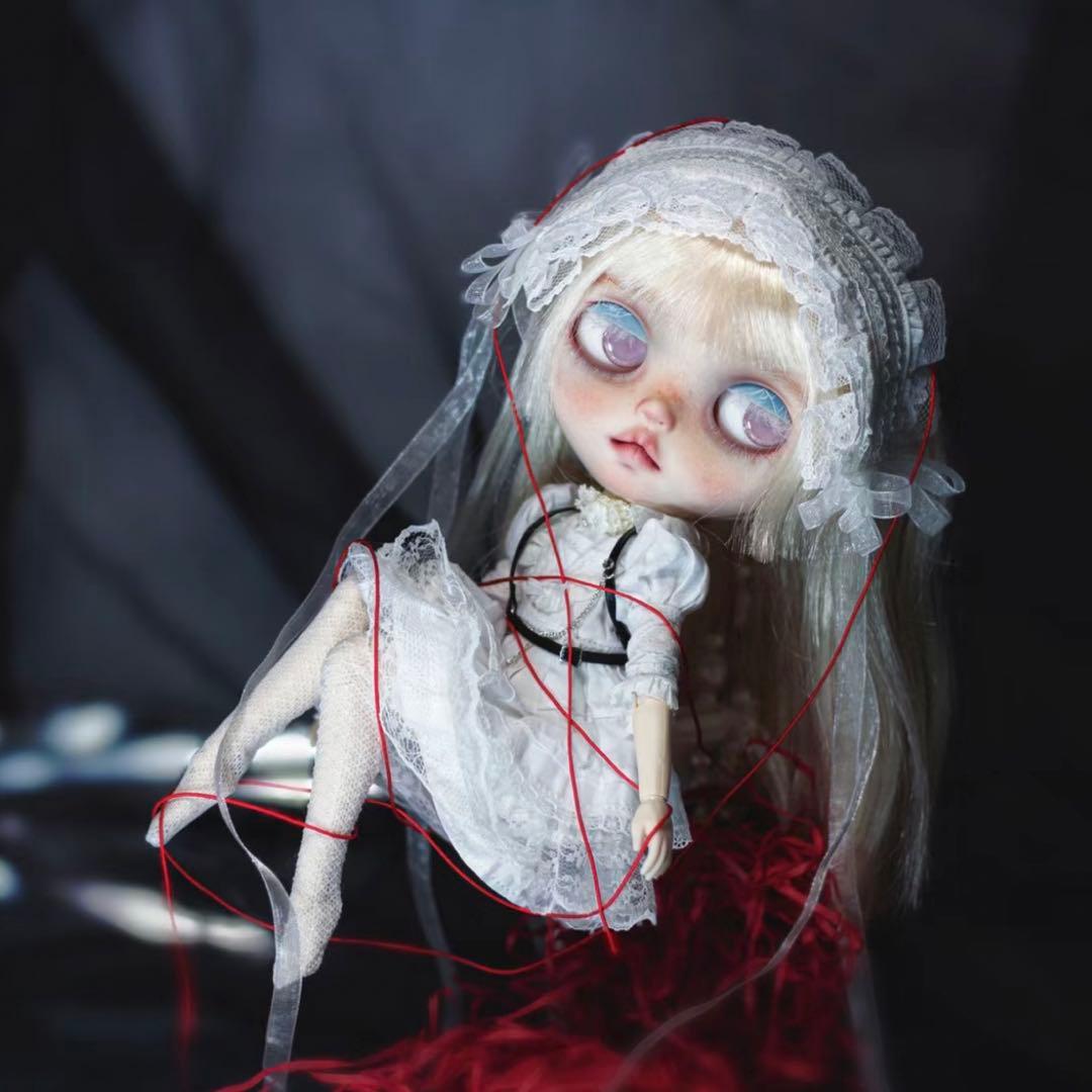 カスタムブライス 海外作家様 特別 ダーク 病みメイク 闇ガール かわいい