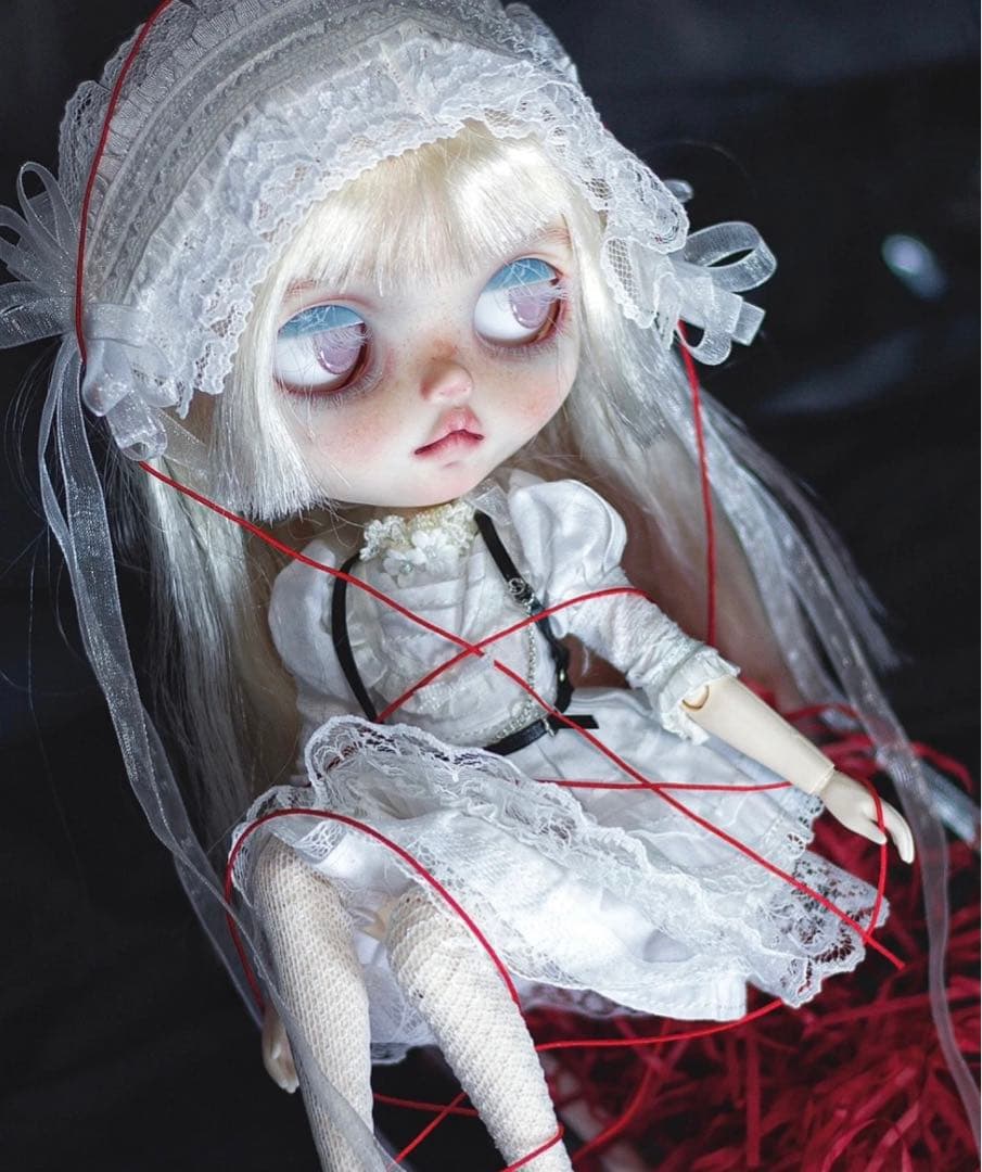 カスタムブライス 海外作家様 特別 ダーク 病みメイク 闇ガール かわいい