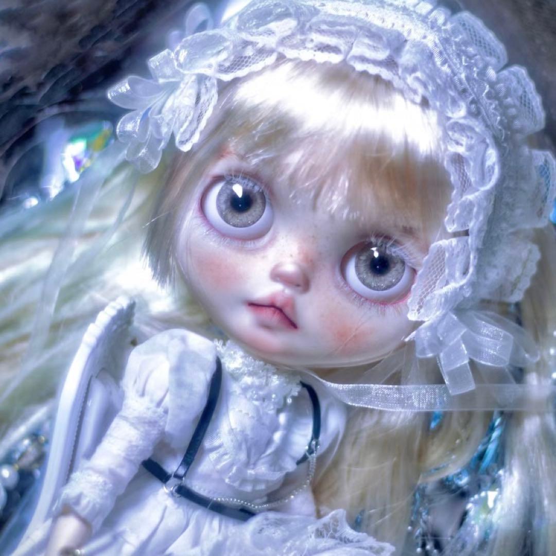 カスタムブライス 海外作家様 特別 ダーク 病みメイク 闇ガール かわいい