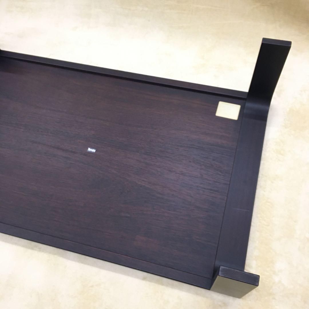 天童木工 ローテーブル 座卓 曲がり木 ブラウン