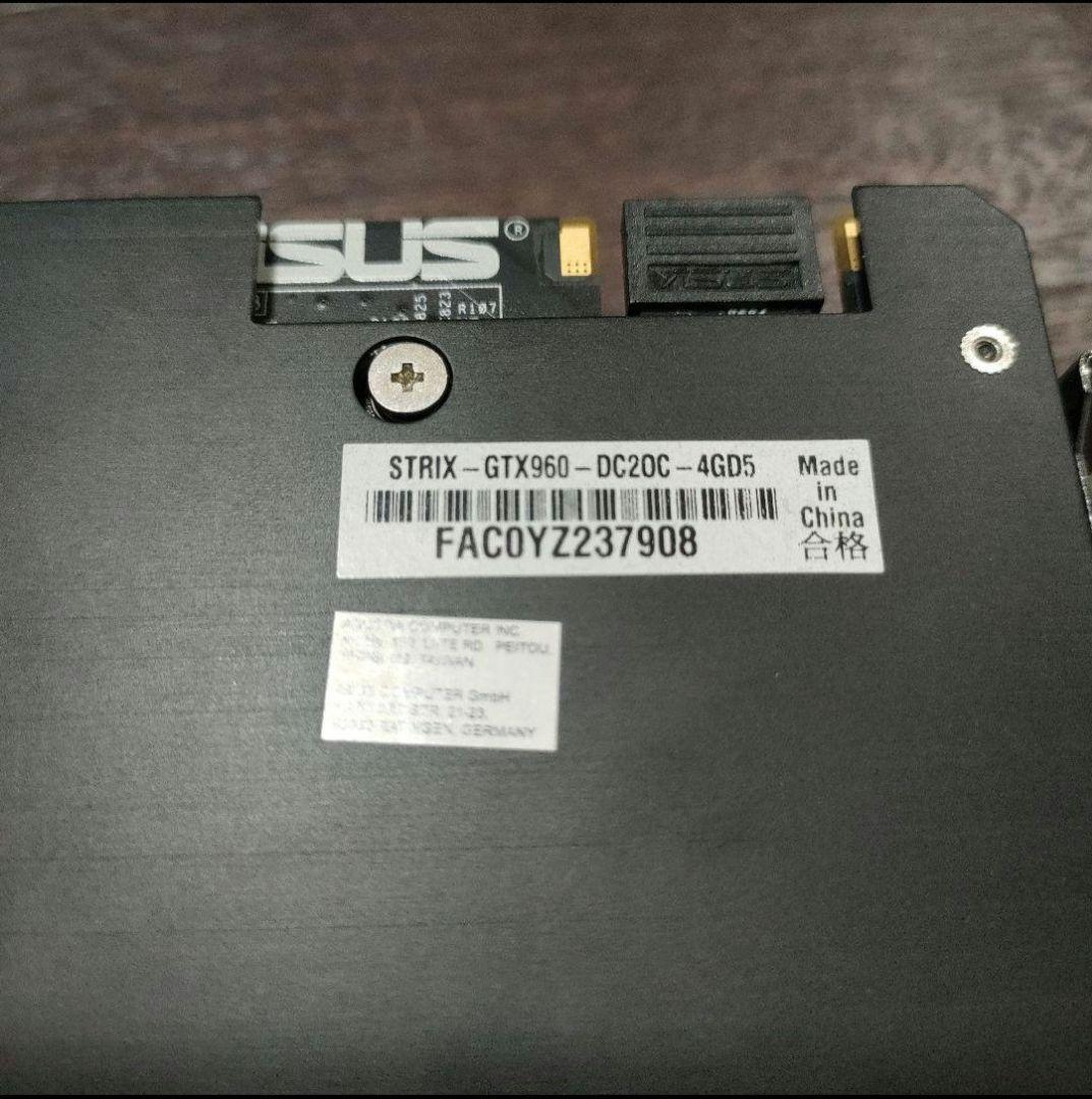 グラフィックボード・グラボ・ビデオカード ASUS GTX960