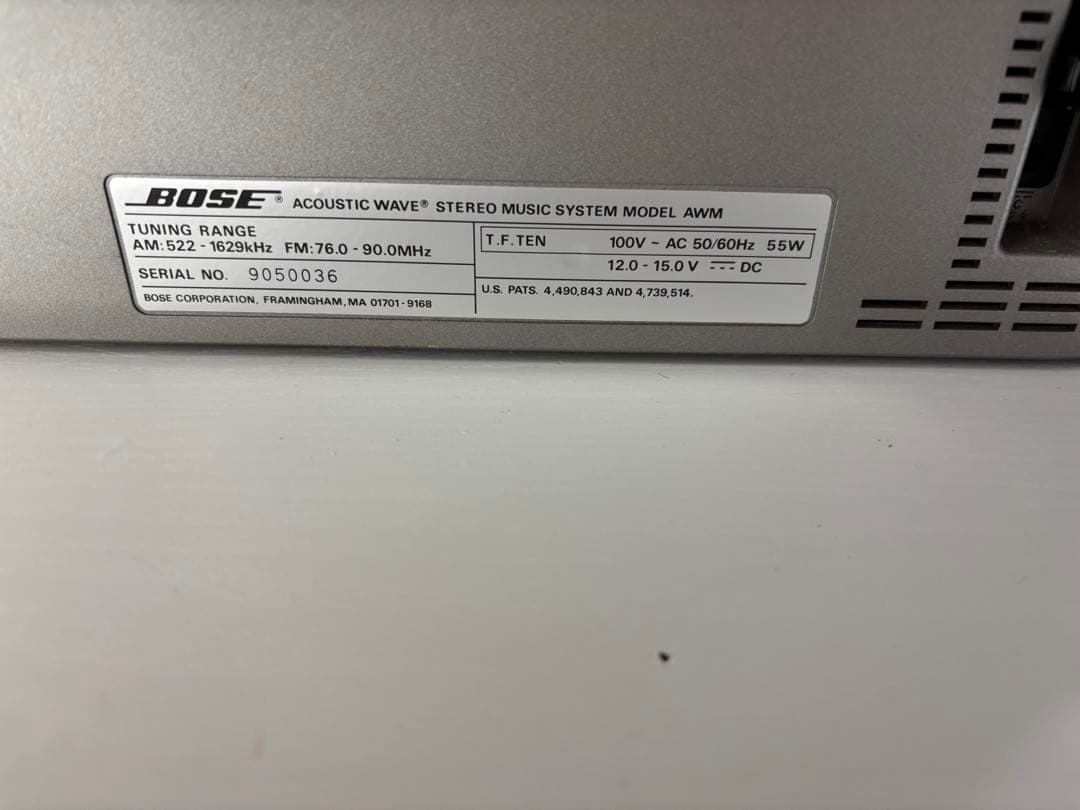 【ジャンク】BOSE AWM