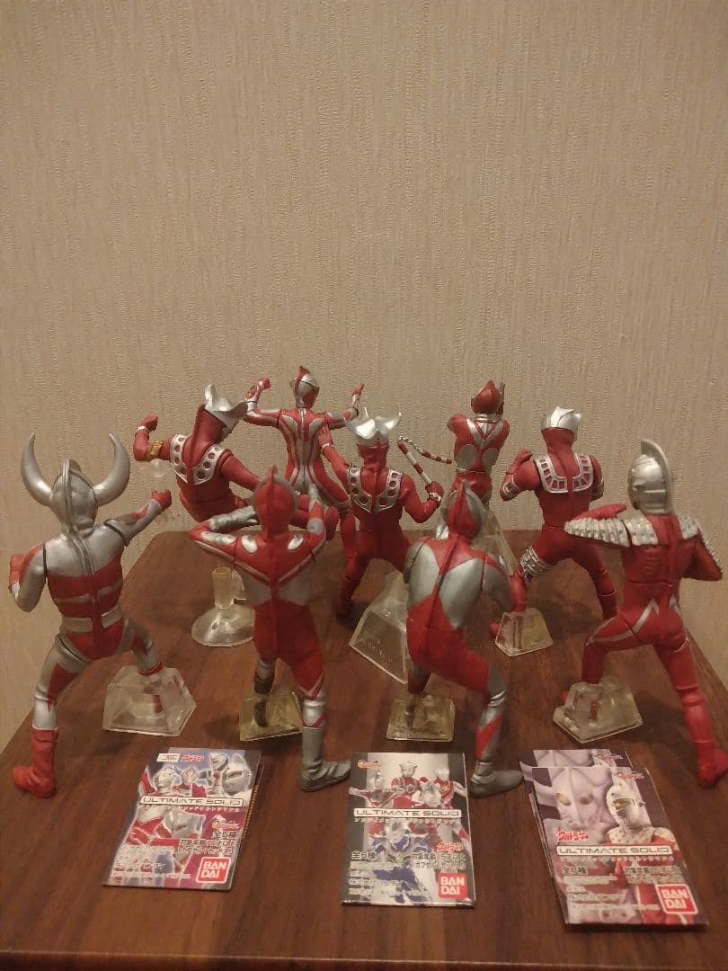 アルティメットソリッド ウルトラマンフィギュア 9体セット