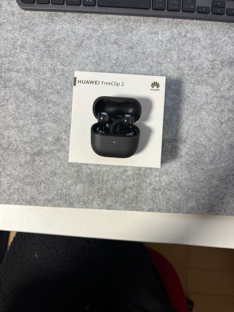 HUAWEI FreeClip 2 ワイヤレスイヤホン ブラック