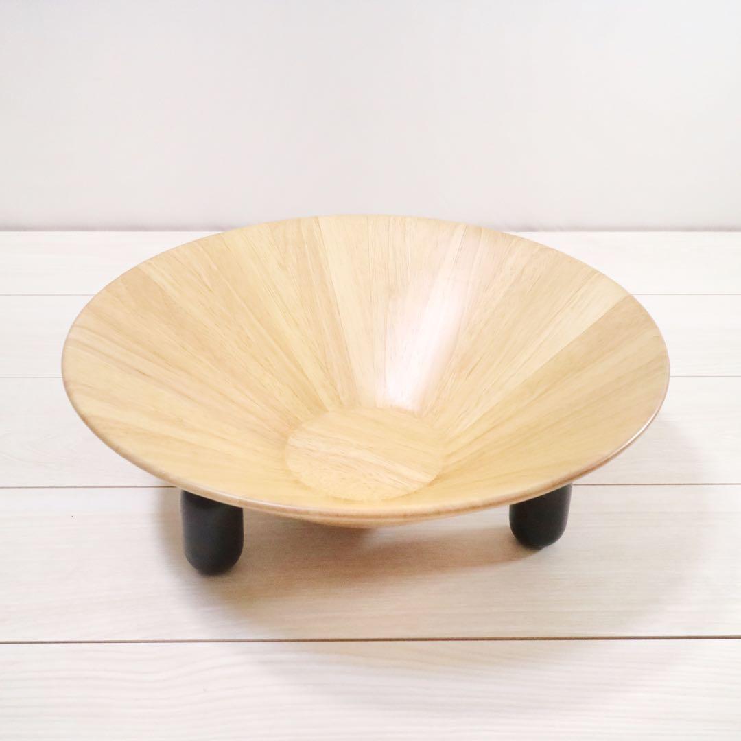 希少 MALAY 天然木 寄木 ウッド ボウル 北欧 フルーツ 花 小物 収納