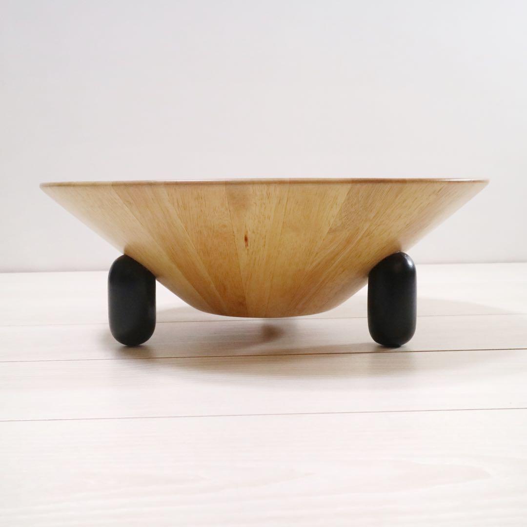 希少 MALAY 天然木 寄木 ウッド ボウル 北欧 フルーツ 花 小物 収納