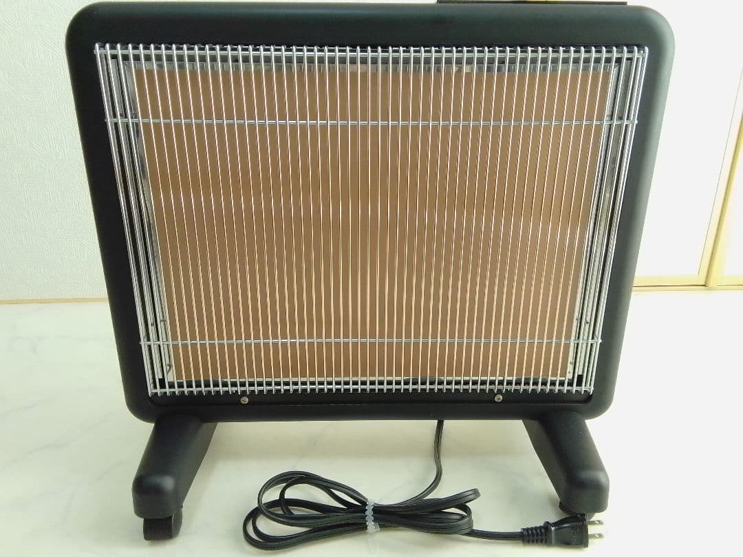 サンルミエ E800L-TM タイマー付 ブラック 遠赤外線暖房器 ヒーター