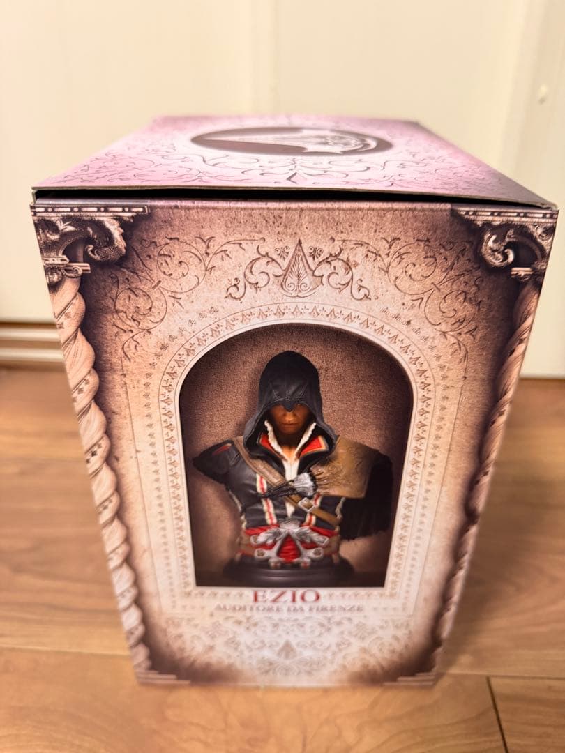 【フィギュア】アサシンクリードⅡ　エツィオ胸像　サウンドトラックCD リトグラフ