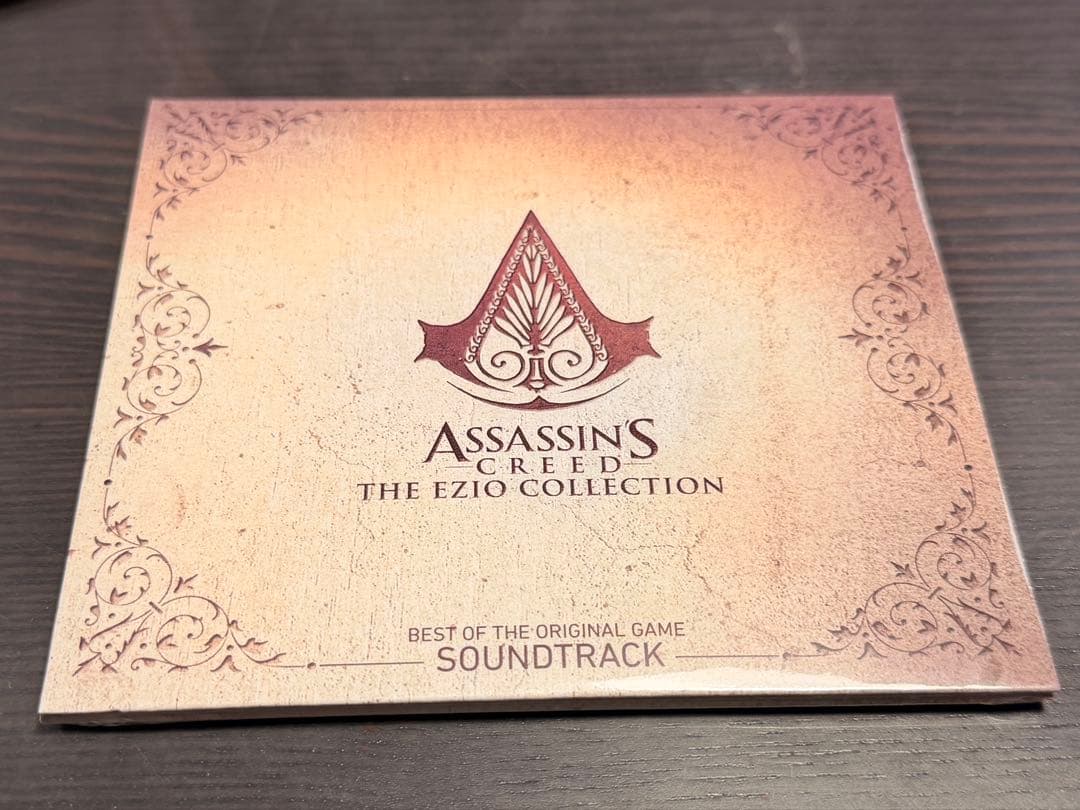 【フィギュア】アサシンクリードⅡ　エツィオ胸像　サウンドトラックCD リトグラフ