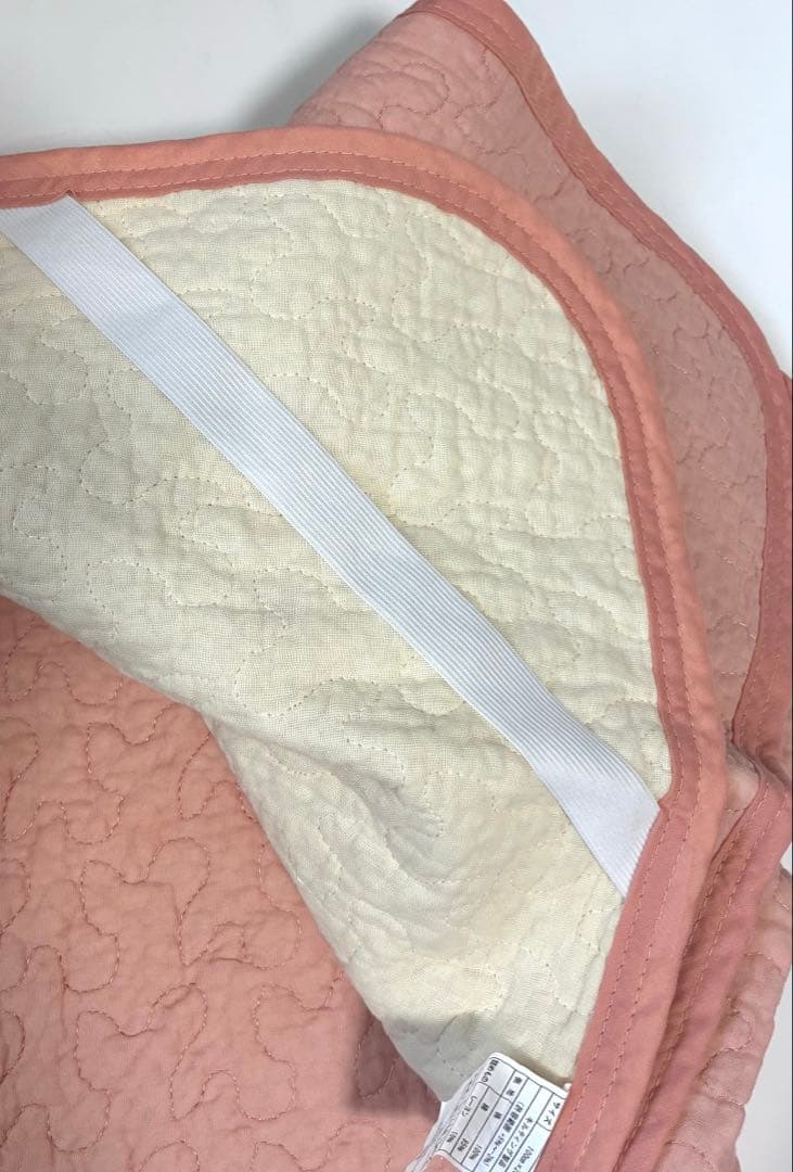 新品◆綿ガーゼ洗える敷きパッド シングルサイズブルー、ピンク2枚セット