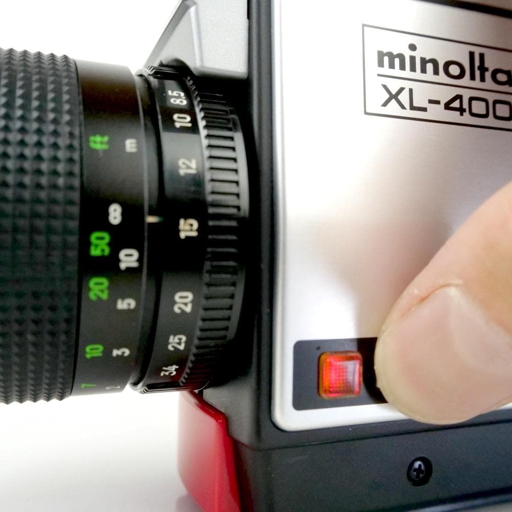 8mmカメラ ミノルタ XL-400 希少品 アンティーク 通電動作OK