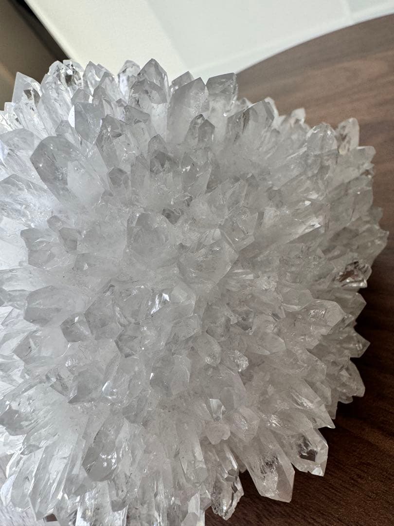 菊花水晶 極上の美しさ クラスター 天然石 水晶クラスター