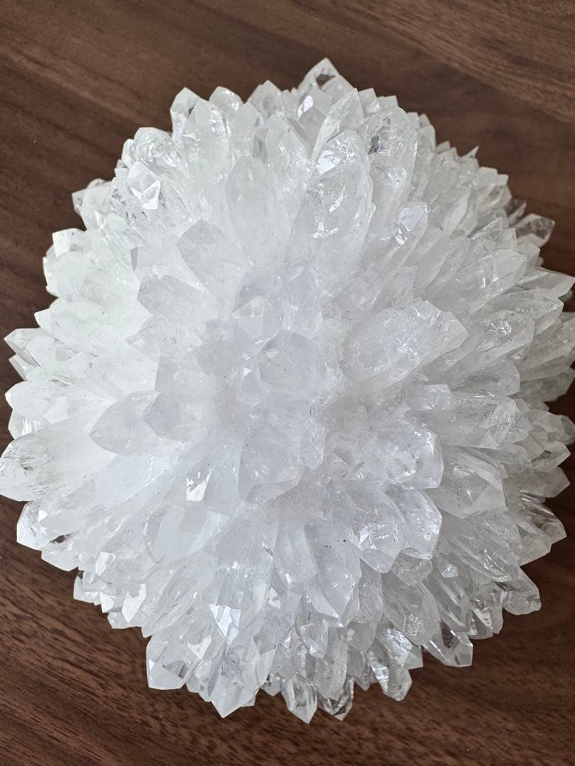 菊花水晶 極上の美しさ クラスター 天然石 水晶クラスター