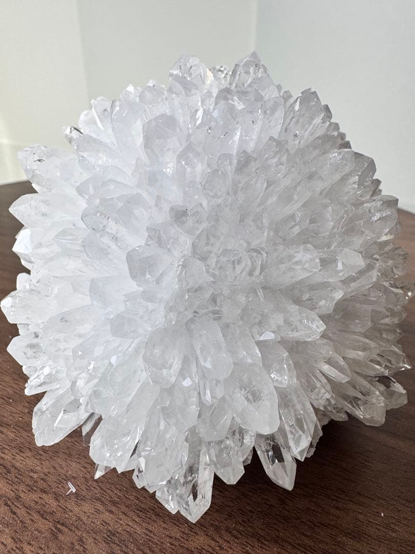 菊花水晶 極上の美しさ クラスター 天然石 水晶クラスター