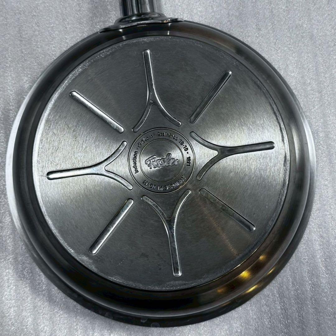 Fissler ステンレススチール フライパン 24cm フィスラー　美品