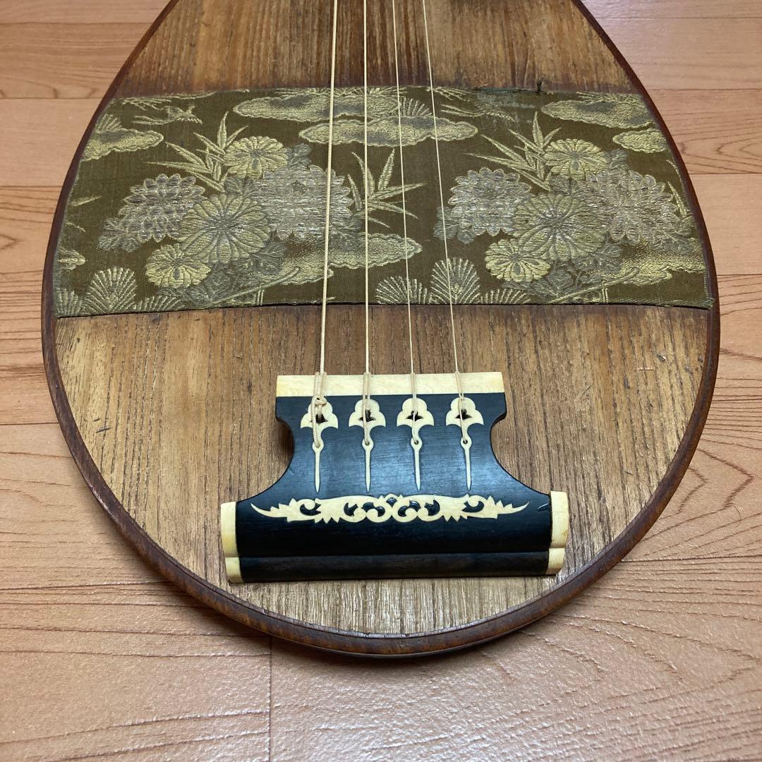 琵琶 びわ 撥（バチ）付　和楽器