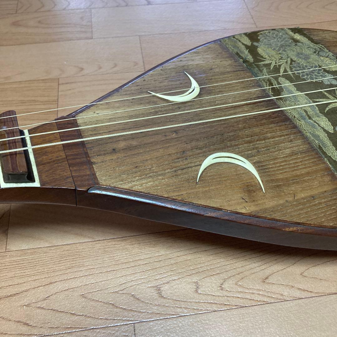 琵琶 びわ 撥（バチ）付　和楽器