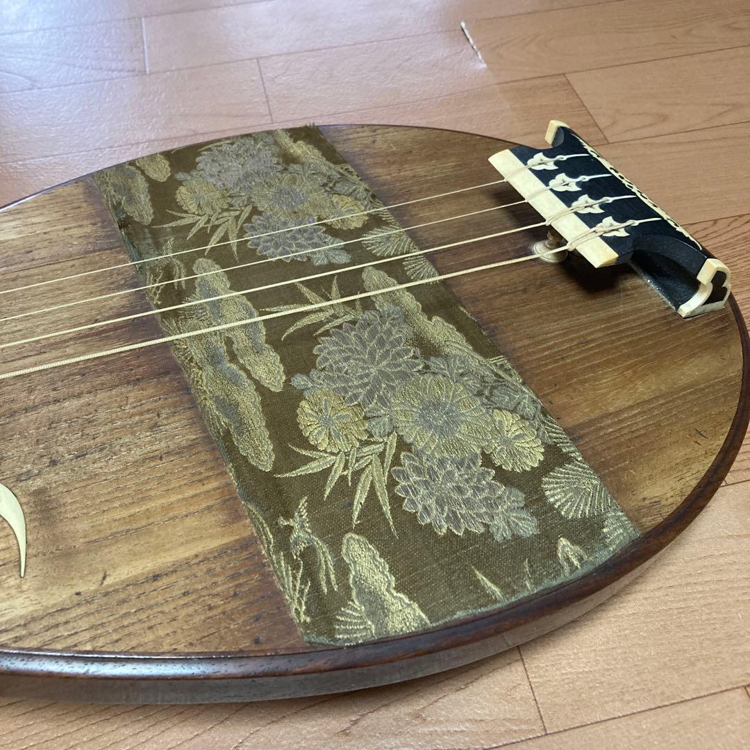 琵琶 びわ 撥（バチ）付　和楽器