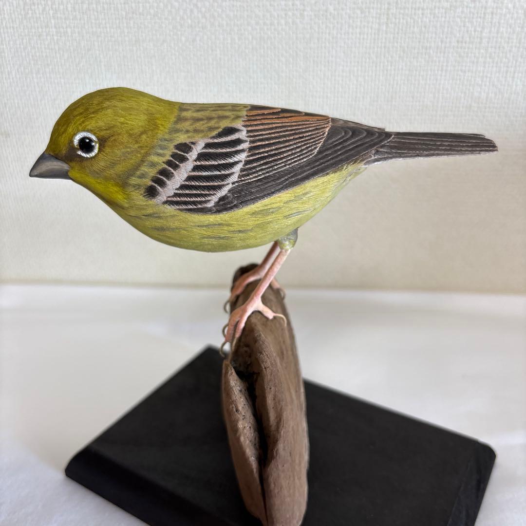 バードカービング　ノジコ