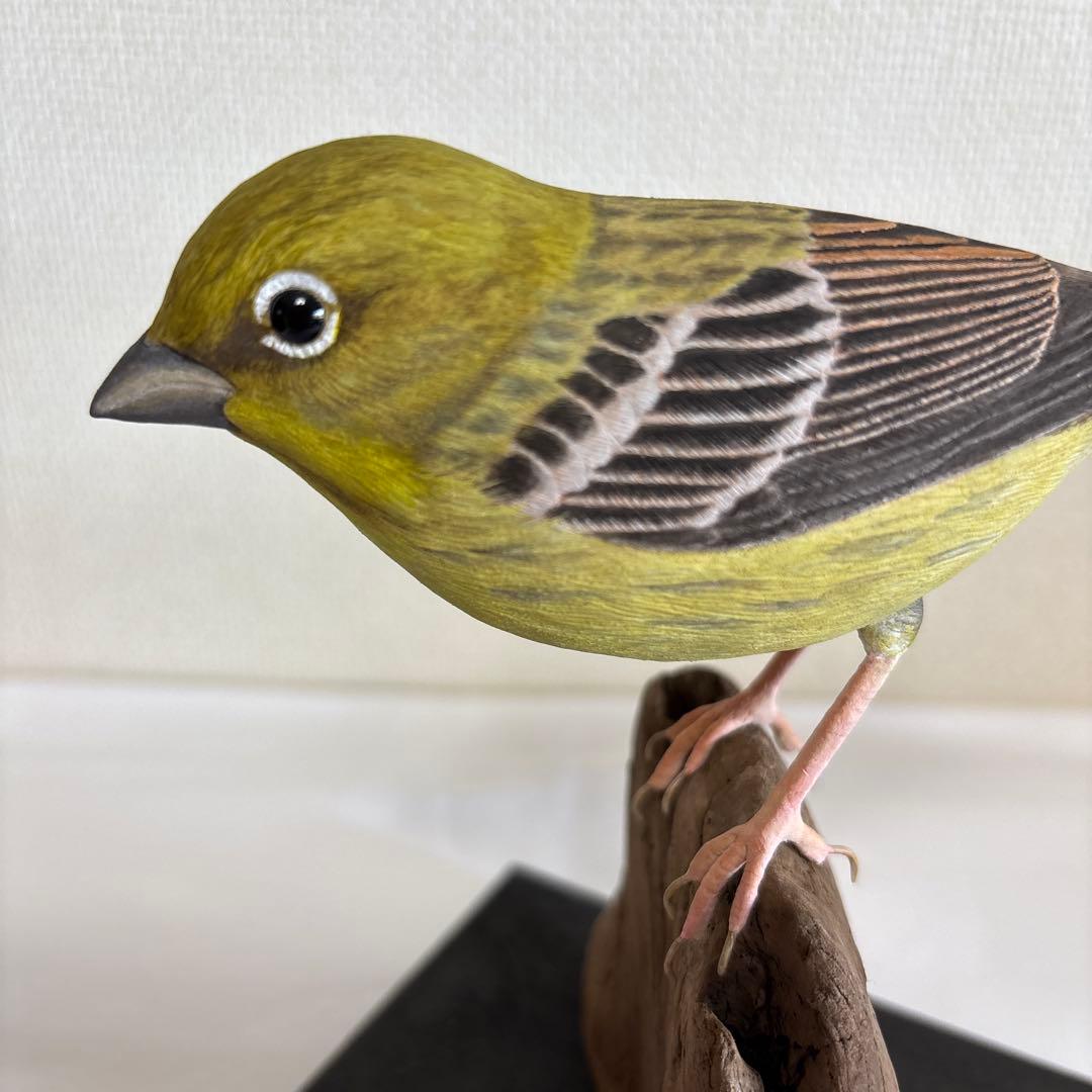 バードカービング　ノジコ