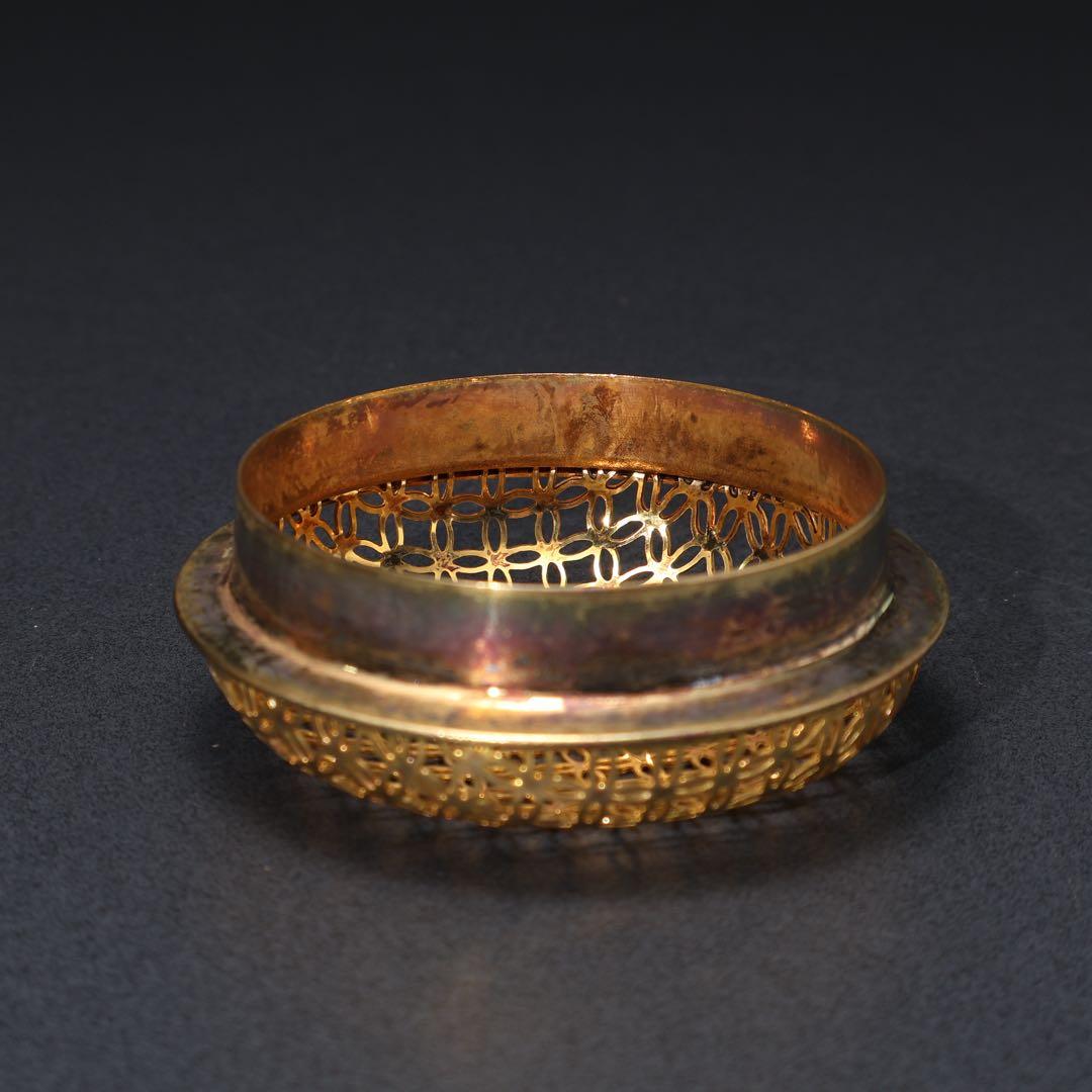 青磁香炉　三枝惣太郎　共箱　香道具　R1522ダN3